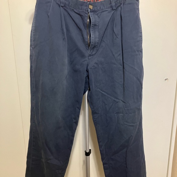 L.L. Bean Dark Blue Chinos - Picture 6 of 7